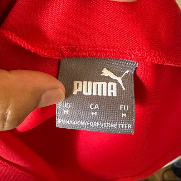 Men's Size M Scuderia Ferrari Fl Racing Official Puma Team Polo - Picture 2 of 4